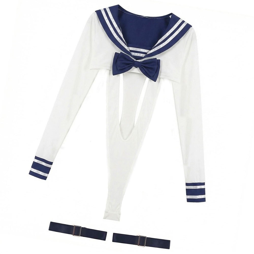 Garter Belt Set - AniLV Uniforme de Marinheiro de Anime