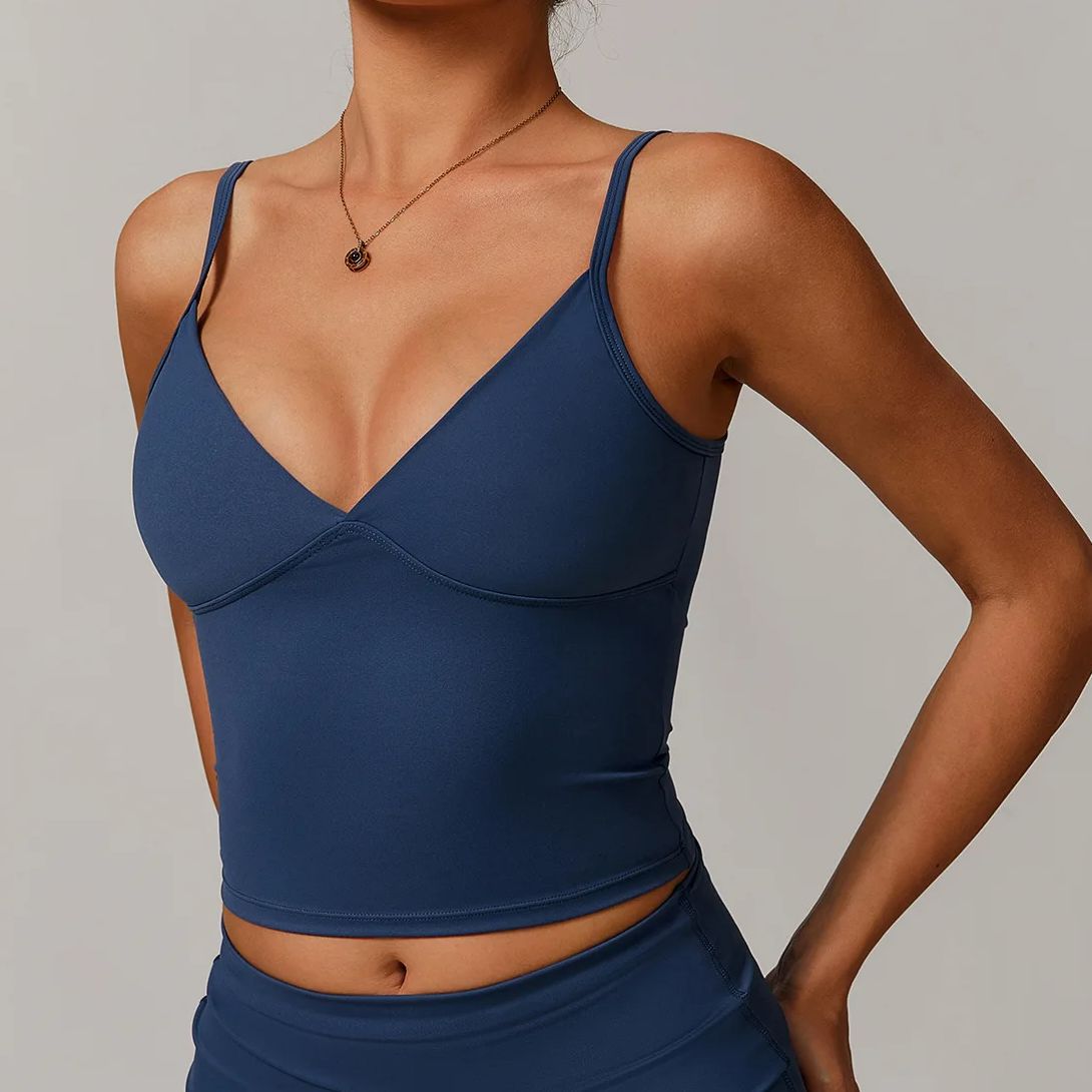 Sutiã esportivo respirável fit - Push Up Bra Padded avaliação e preço
