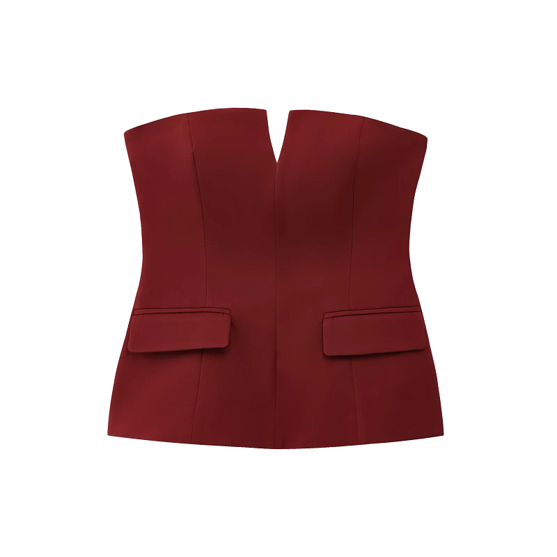 Hxao sem alças tubo superior f - Strapless Bra Backless avaliação e preço
