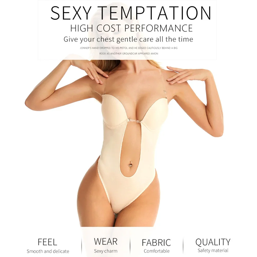 Body sem costas com sutiã para - Shapewear Bodysuit Firm avaliação e preço