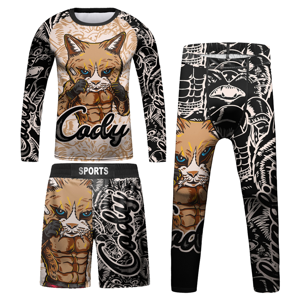 Crianças bjj rashguard jiu cam - Boyshort Underwear avaliação e preço