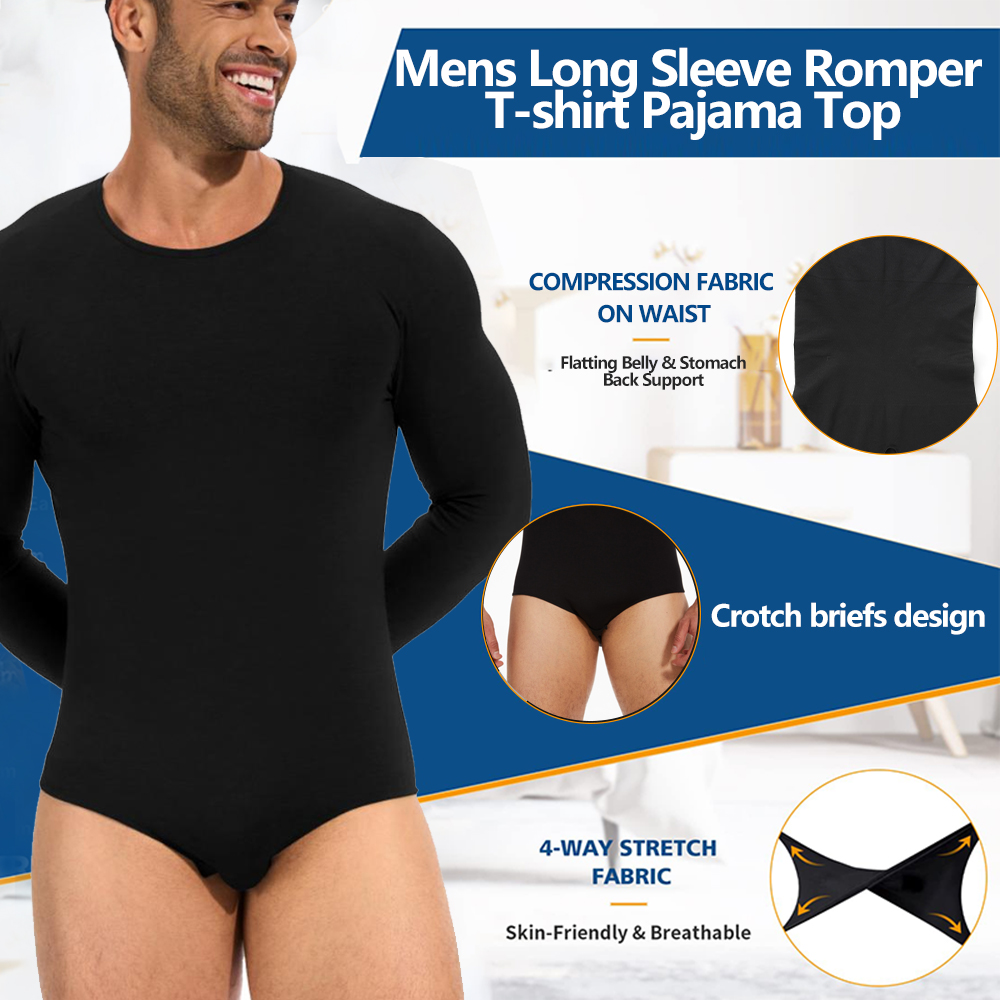 Bodysuit de manga longa dos ho - Shapewear Bodysuit Firm avaliação e preço